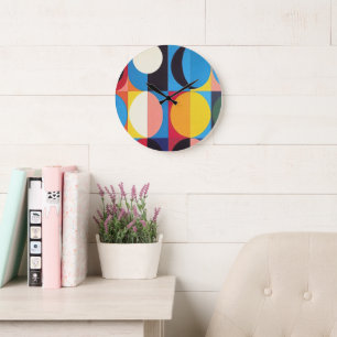 Abstracte Bauhaus geometrische kunst Grote Klok