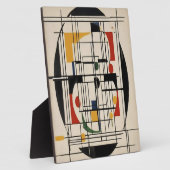 Abstracte Bauhaus geometrische moderne minimalisti Fotoplaat (Zijkant)