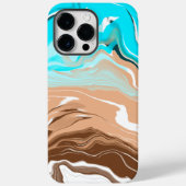 Abstracte Beach Fluid Art Case-Mate iPhone Case (Achterkant)