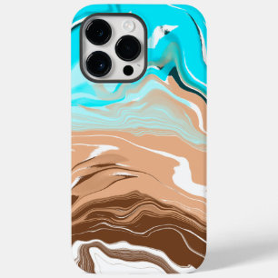 Abstracte Beach Fluid Art Case-Mate iPhone 14 Pro Max Hoesje