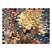 ABSTRACTE BEACH FOTO AFDRUK (Voorkant)