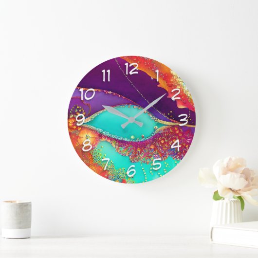  Abstracte Beachy Art Grote Klok (Huis)