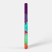  Abstracte Beachy Art Samsung Galaxy Hoesje (Rechterkant)