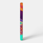  Abstracte Beachy Art Samsung Galaxy Hoesje (Linkerkant)