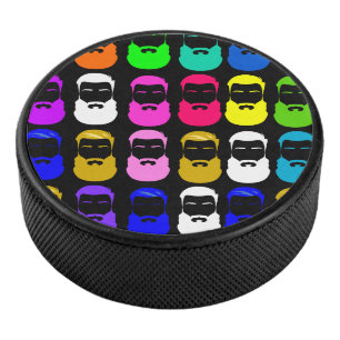 Abstracte bedekking Hockey Puck
