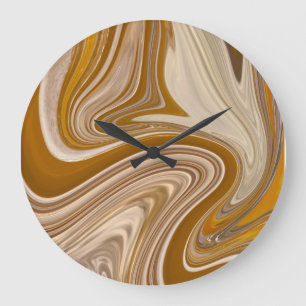 Abstracte Beer Tijd Grote Klok