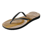 Abstracte Beer Tijd Teenslippers (Schuin)
