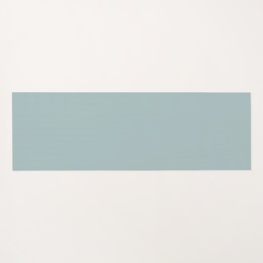 Abstracte beige lichtblauwe fractale kunstspiralen yogamat (Achterkant (horizontaal))