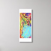 Abstracte bekabeling canvas afdruk (Voorkant)