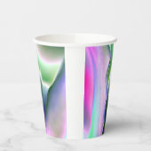 Abstracte bekervel met magnetisch papier papieren bekers (Links)