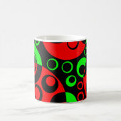 Abstracte bellen 01 - Gepersonaliseerd Koffiemok (Center)
