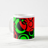 Abstracte bellen 01 koffiemok (Voorkant links)