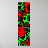 Abstracte bellen 01 poster (Voorkant)