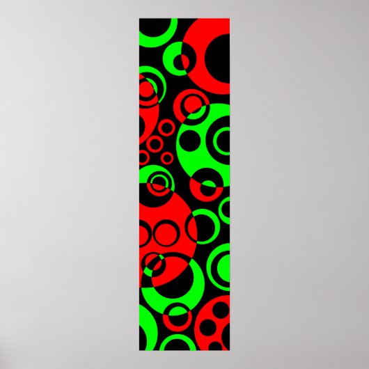 Abstracte bellen 01 poster (Voorkant)