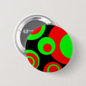 Abstracte bellen 01 ronde button 5,7 cm (Voorkant /achterkant)