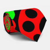 Abstracte bellen 01 stropdas (Opgerold)