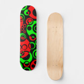 Abstracte bellen 01 - V2 Persoonlijk Skateboard (Voorkant)