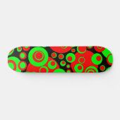 Abstracte bellen 02 - Retro Skateboard (Horizontaal)