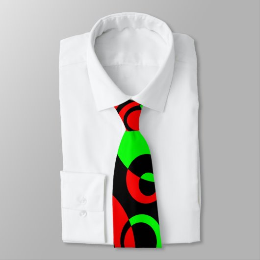 Abstracte bellen 02 stropdas (Gebonden)