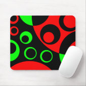 Abstracte bellen 02 - V2 Muismat (Met muis)