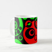 Abstracte bellen 03 koffiemok (Voorkant links)