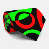 Abstracte bellen 03 stropdas (Opgerold)