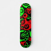 Abstracte bellen 03 - V2 Persoonlijk Skateboard (Voorkant)