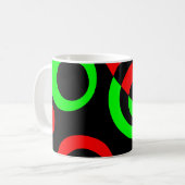 Abstracte bellen 04 koffiemok (Voorkant links)