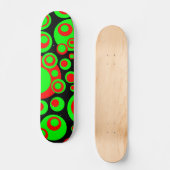 Abstracte bellen 04 skateboard (Voorkant)