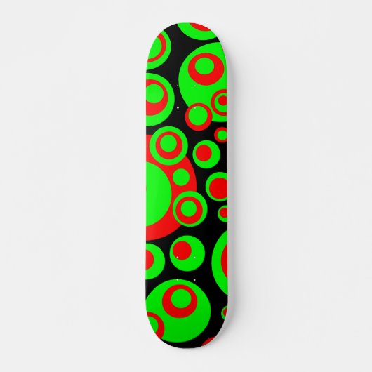 Abstracte bellen 04 skateboard (Voorkant)