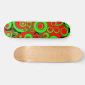 Abstracte bellen 05 persoonlijk skateboard (Horizontaal)
