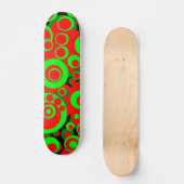 Abstracte bellen 05 persoonlijk skateboard (Voorkant)