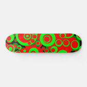 Abstracte bellen 05 - Retro Persoonlijk Skateboard (Horizontaal)
