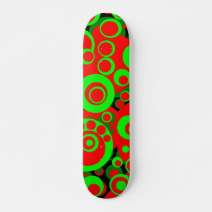 Abstracte bellen 05 - Retro Persoonlijk Skateboard