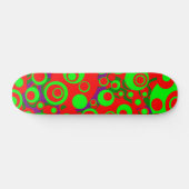 Abstracte bellen 06 skateboard (Horizontaal)