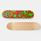 Abstracte bellen 06 skateboard (Horizontaal)