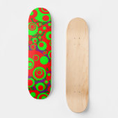Abstracte bellen 06 skateboard (Voorkant)