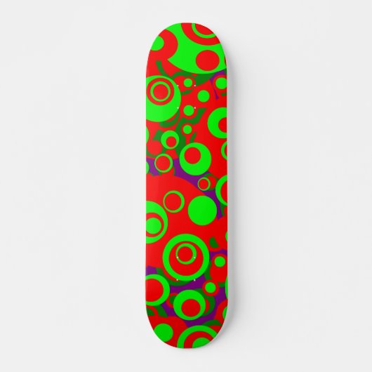 Abstracte bellen 06 skateboard (Voorkant)