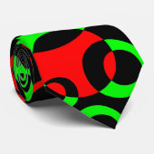 Abstracte bellen 09 stropdas (Opgerold)