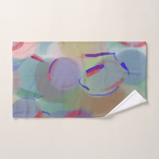 Abstracte bellen handdoek (Handdoek)