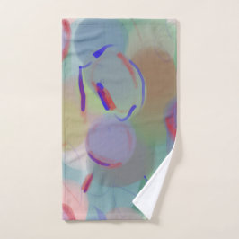 Abstracte bellen handdoek