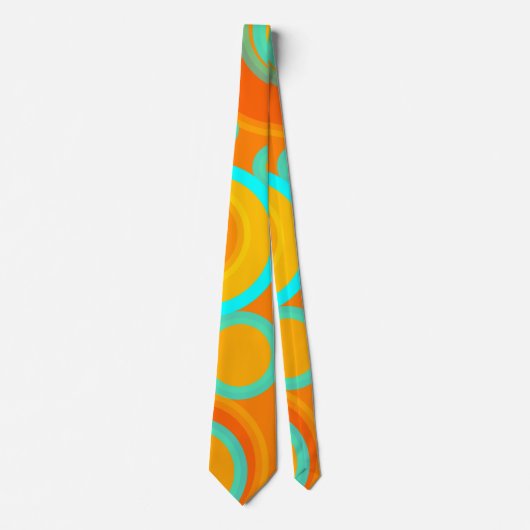 Abstracte bellen III Stropdas (Voorkant)