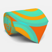 Abstracte bellen IV Stropdas (Opgerold)