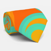 Abstracte bellen V Stropdas (Opgerold)