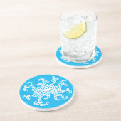 Abstracte bellen zandsteen onderzetter (Zijkant)