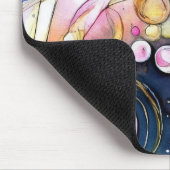Abstracte belletjes muismat (Hoek)
