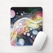 Abstracte belletjes muismat (Met muis)