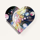 Abstracte belletjes notitieboek (Voorkant)