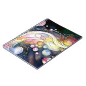 Abstracte belletjes notitieboek (Linkerzijde)