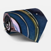 Abstracte belletjes stropdas (Opgerold)